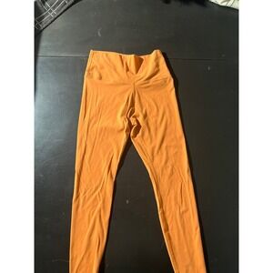 Nike Dri-FI  Leggings Orange Activewear Tights Size Medium